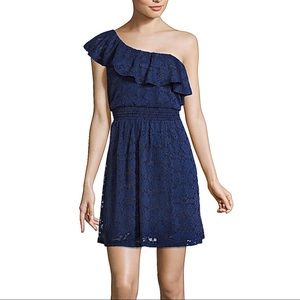 Love Reign One Shoulder Lace Dress